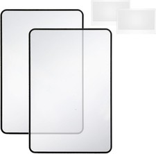 4Pcs Page Magnifying Sheet 3X Lightweight Optical Plastic Glass, Reading Magnifi