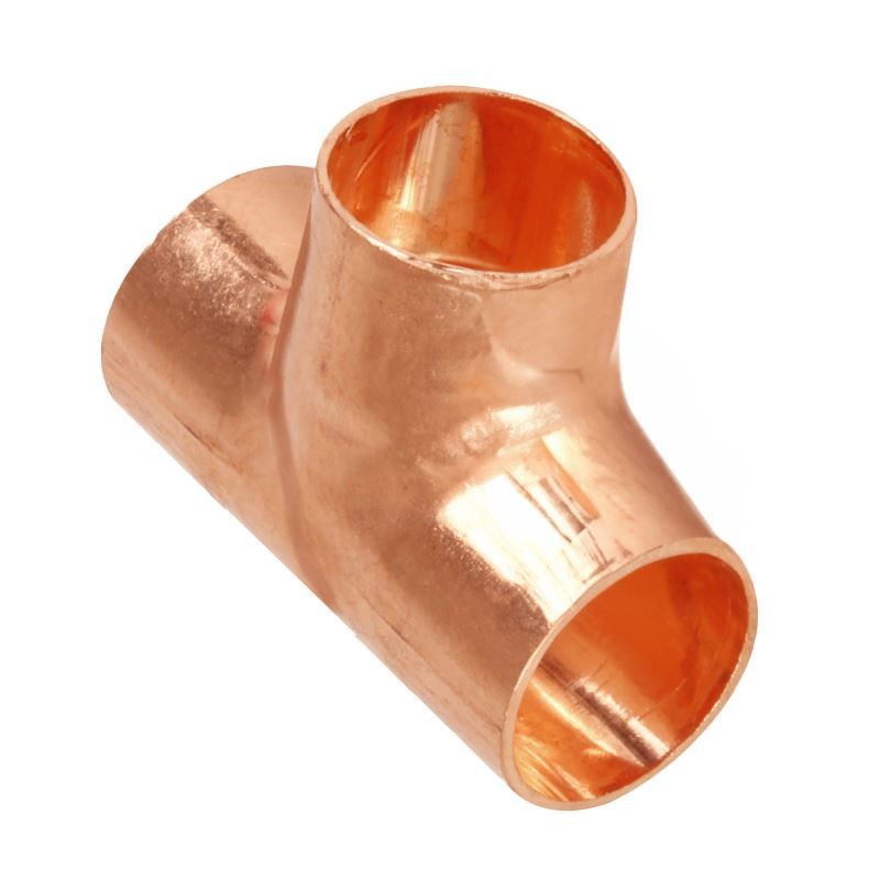22mm Swept Tee - End Feed - PACK OF 2 - FREE Next-Day Delivery - Image 2
