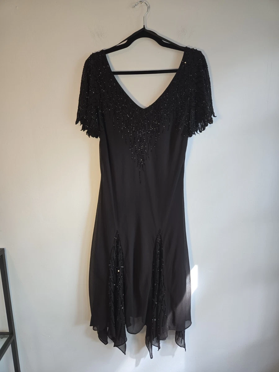 j kara black beaded dress JKara Dresses for Women for sale Youll find versatile wardrobe summer western wear Womens Adrianna Papell Black Group Color:black