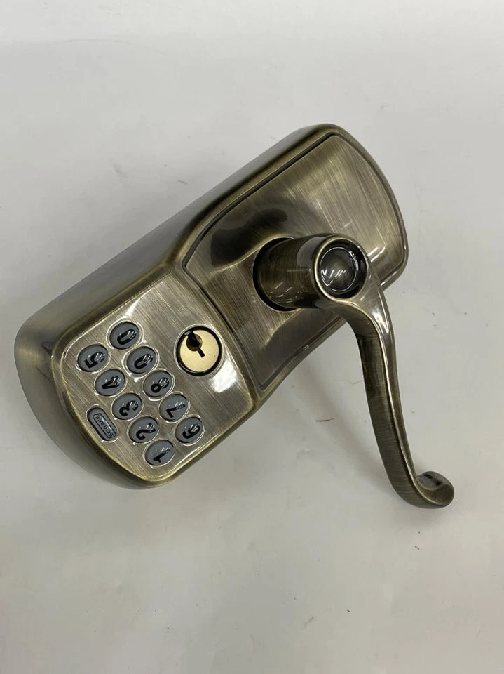 SCHLAGE FE575 PLY 609 FLA Plymouth Keypad Entry Antique Brass - Image 2 of 4