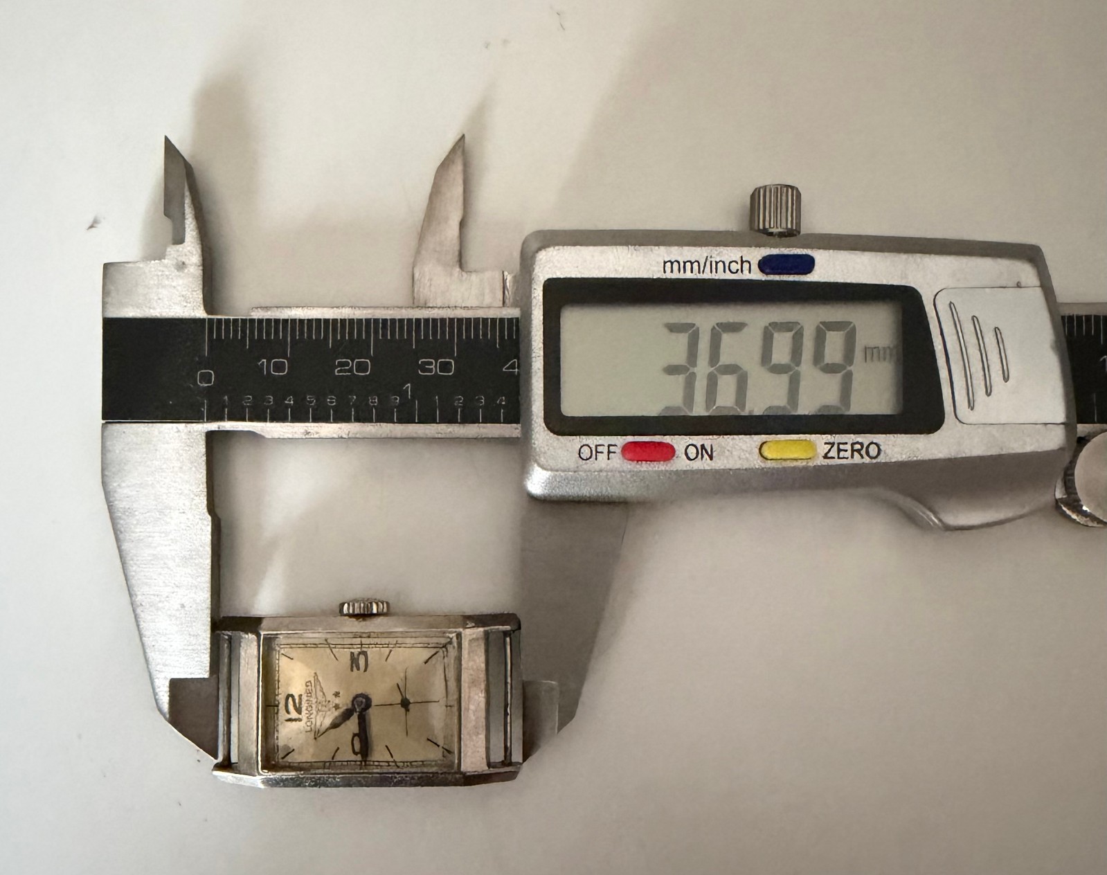 Vintage Longines Manual Wind Rectangular Watch - image 23