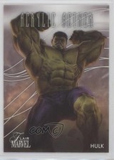 2023 Flair Marvel Acrylic Aether Hulk #AA12 0nr3