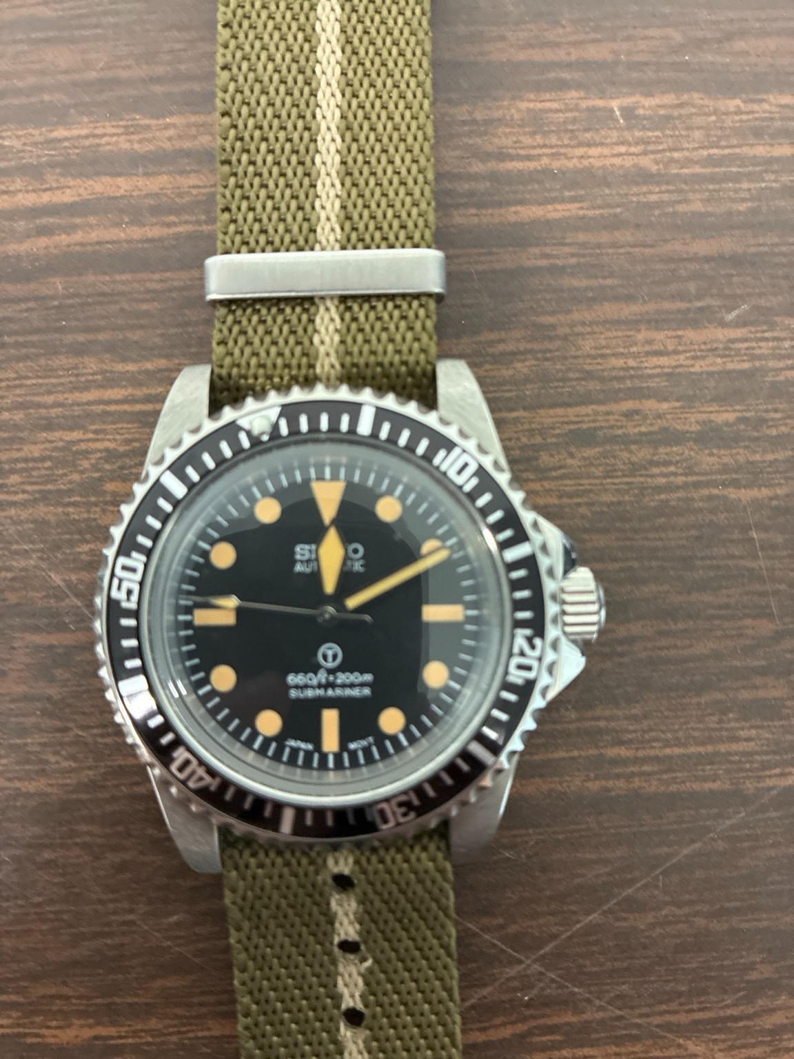 Наручные часы Seiko Automatic Submariner-Style Dive