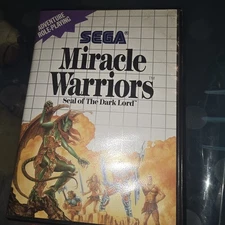 Miracle Warriors: Seal of the Dark Lord (Sega Master, 1988)