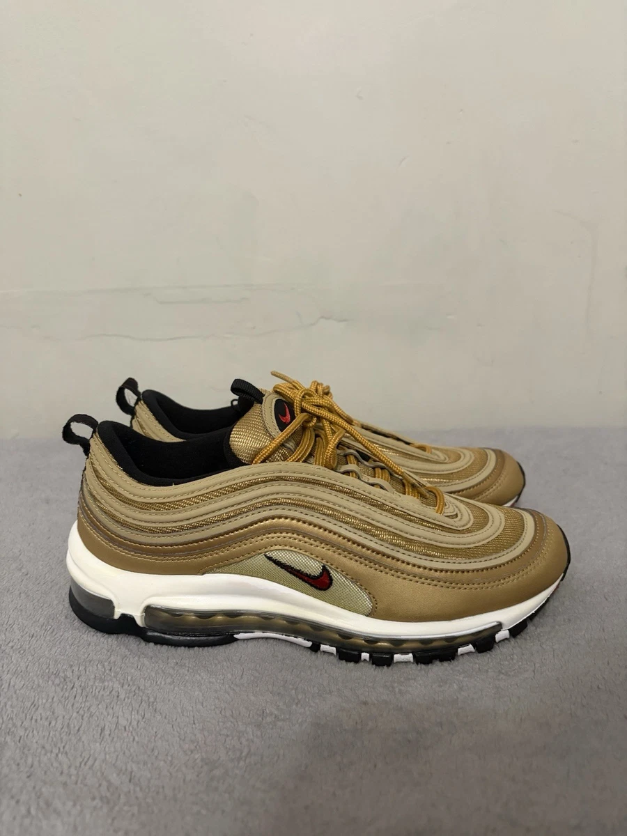 Preços baixos em Nike Air Max 97 OG QS Metallic Gold W | eBay