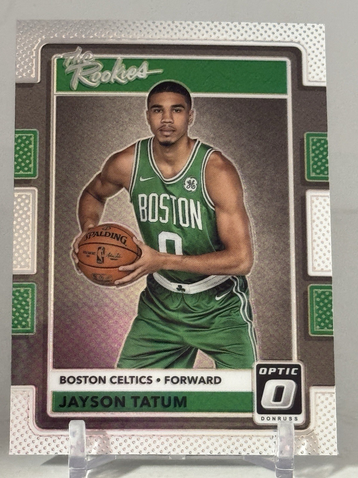 Jayson Tatum 2017-18 Panini Donruss Optic - The Rookies #3 RC SHIPS SAME DAY