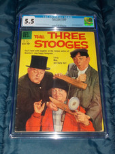 Four Color #1043 CGC 5.5 F- (Dell - 10-12/59) The Three Stooges (#1)