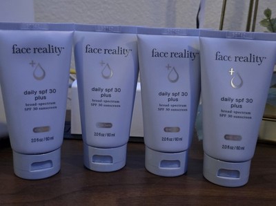 Face Reality Skincare Lot   4 Daily SPF 30 NEW
