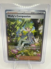 Wally's Compassion 186/132 Special Illustration Rare Pokemon Mega Evolution NM