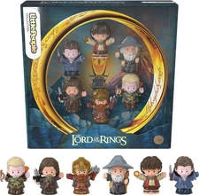 Fisher-Price Collector Lord of The Rings Little People Set Gold Label NRFB Rare