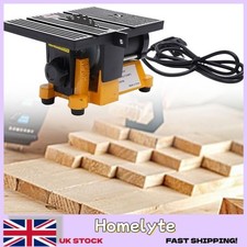 Portable Mini Table Saw Cutter Bench Cutting Machine Plastic Wood Metal 4500rpm