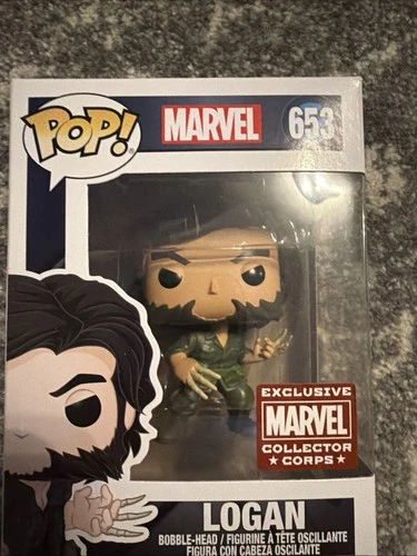 Funko POP! Marvel X-Men #653 Exclusive Collector Corps LOGAN WOLVERINE