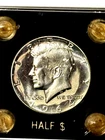 1964 Kennedy Half Dollar (Proof?) & 1963 Franklin Half Dollar (MS) - U.S. Coins