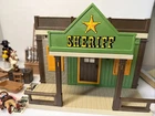 Vintage Playmobil Wild West Sheriff's Office Western Cowboy Play Set Figures Lot