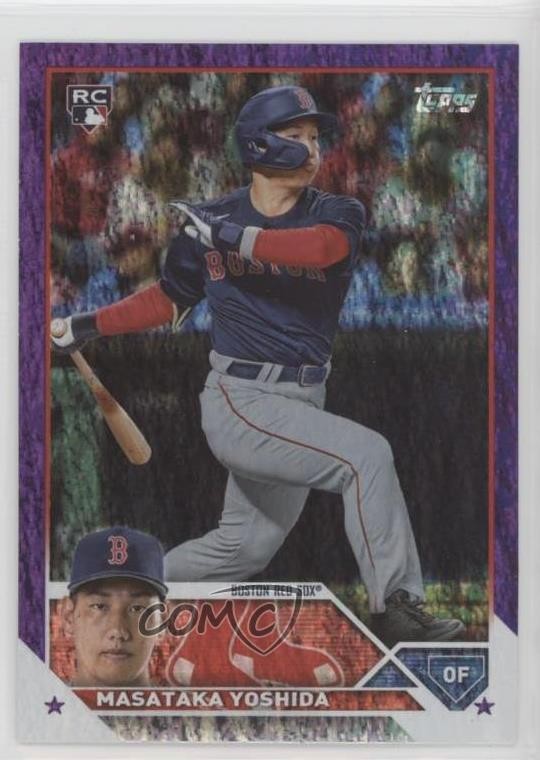 2023 Topps Series 2 Retail Purple Foil /799 Masataka Yoshida #471 Rookie RC 05u3