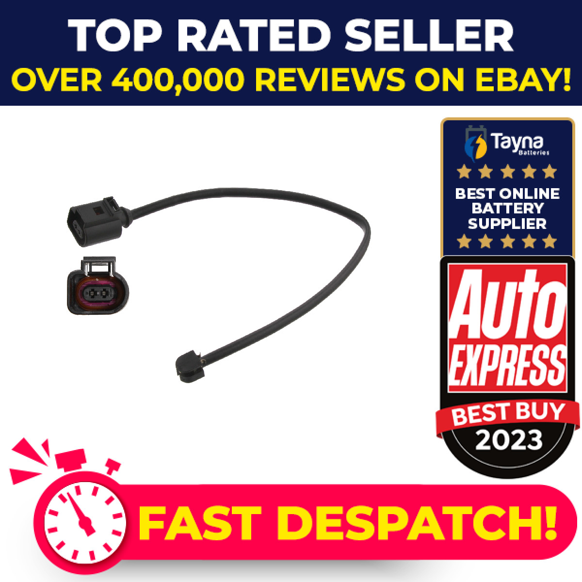 Brake Pad Wear Indicator Sensor Front Left or Right 34499 Febi Warning Contact