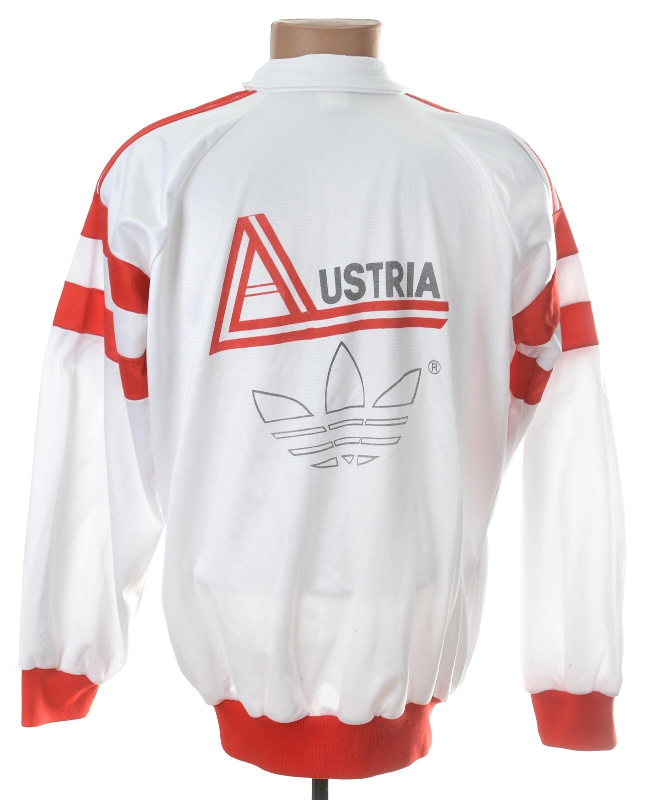 AUSTRIA 1990'S OLYMPIC TRACK JACKET ADIDAS SIZE M(40) ADULT thumbnail 2