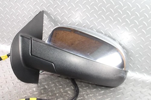 09-14 TAHOE Chrome Cap LH Left Driver Power Blind Spot Door Mirror OEM Factory