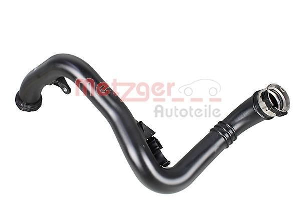 Ladeluftschlauch Links Unten Metzger 2400650 FÜR Opel Intercooler Schlauch-image