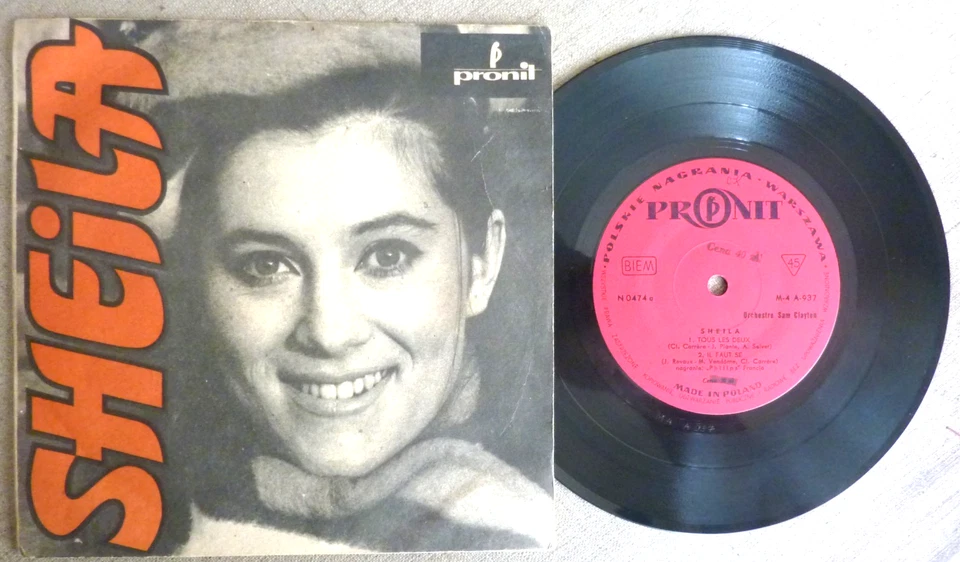 SHEILA / vinyle EP 4 titres, import pologne - Photo 1/2