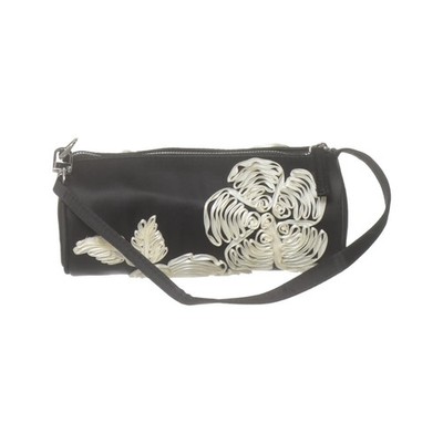 Caia x Rotate, Abendtasche, Damen, Schwarz/Weiß, Blumen, 21, 1, 10 cm #vfk