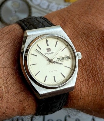 MONTRE UHR TISSOT LE LOCLE 85002 AUTOMATIK 3103 DAY DATE VINTAGE