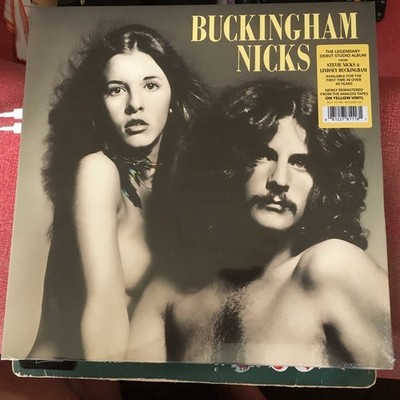 BUCKINGHAM NICKS PRE-FLEETWOOD MAC CUSTARD VINYL LP RECORD NEW SEALED