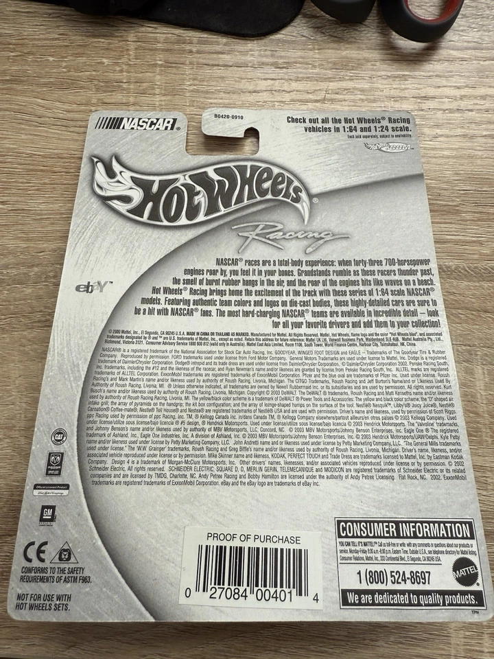 Ford Taurus Hot Wheels 2003 Kurt Busch #97 Rubbermaid Sharpie 1:64 Foto 2 de 2