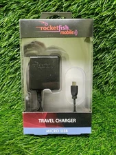" NIP " Rocketfish Mobile Mini USB A/C Travel Charger " Great Gift Item "
