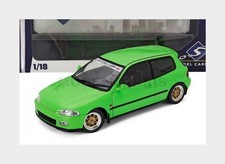 SOLIDO 1810408 Honda Civic (EG6) Works 1991 Diecast Car 1/18 Green