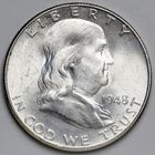 1948-D Franklin Half Dollar