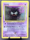 Pokemon TCG 1st Edition Gastly 50/102 Base Set Shadowless WOTC VTG 1999 NM/NM-