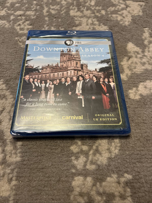 Downton Abbey: Season 4 (Masterpiece) (Blu-ray) New Sealed Maggie Smith PBS