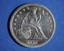 1846-Seated One Dol #P30070