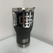 Wyld Gear 18/8 Stainless Steel 30oz Tumbler Grey,  Hot Or Cold Non Slip Bottom