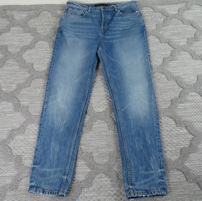 Alexander Wang Jeans Womens Size 28 Blue The Boy Fit 003 Denim X Indigo USA Made