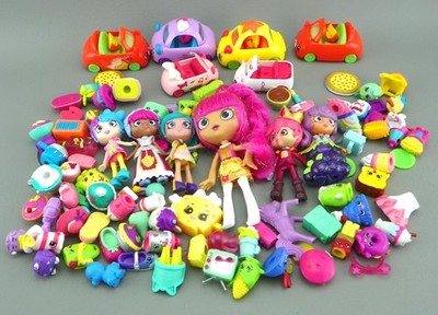 Moose Shopkins Dolls Figures Cars Characters Accessories Mixed Generations Lot