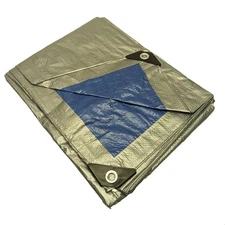10x12 Heavy Duty Waterproof Tarp Tent Canopy Survival Gear Camping Essentials