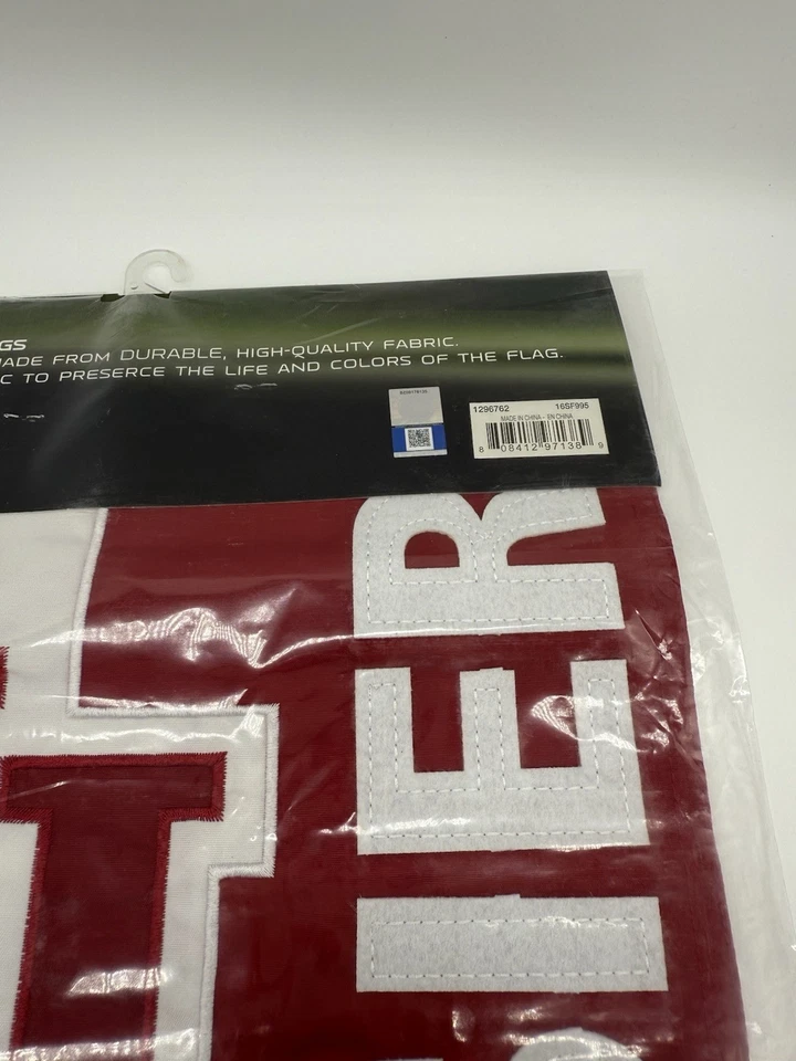 Indiana Hoosiers Embellished Garden Flag Double Sided 12.5" X 18" NCAA - Image 4 of 4
