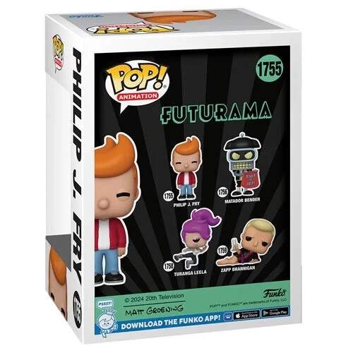 Futurama Philip J. Fry Funko Pop! Vinyl Figure #1755 - Picture 2 of 3