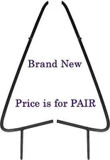 Vent Window Frame (Pair) 81-91 Chevy GMC Squarebody (Key Parts # 0851-257 258)