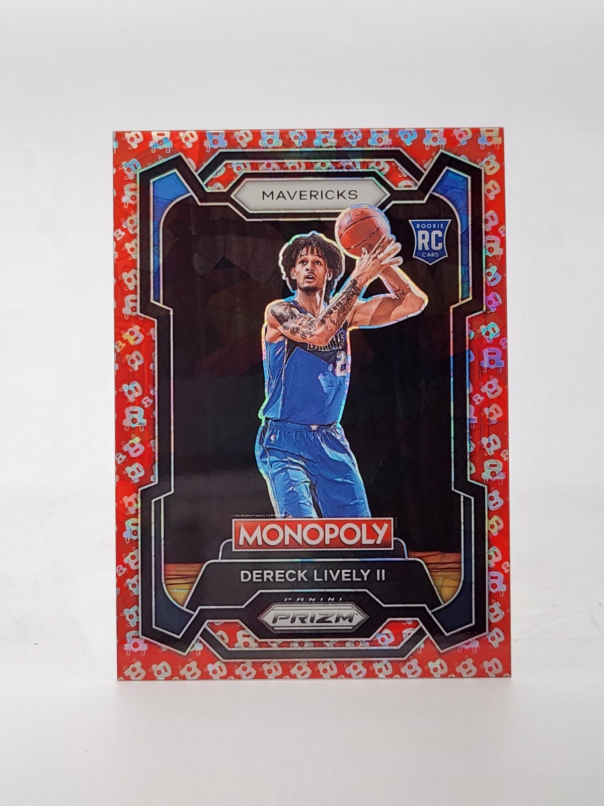 Dereck Lively II Rookie Free Parking 2023-24 Panini Prizm Monopoly #24 RC Mavs
