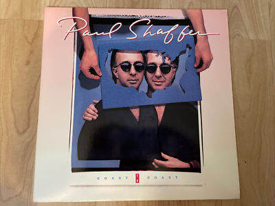 Paul Shaffer    Coast To Coast 1989 Capitol C1-48288 Jacket NM- Vinyl NM
