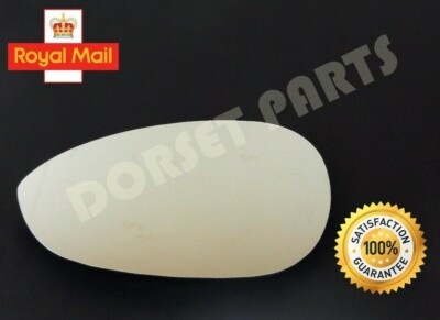 FOR FIAT 500 LINEA GRANDE PUNTO - N/S LEFT WING MIRROR GLASS ( NOT HEATED )
