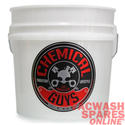 CHEMICAL GUYS CAR WASH BUCKET - 4.5 GALLON CAPACITY - HEAVY DUTY BUCKET