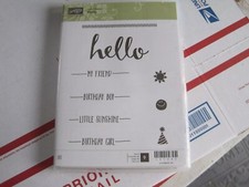 Stampin  Up Rubber Stamps - Various