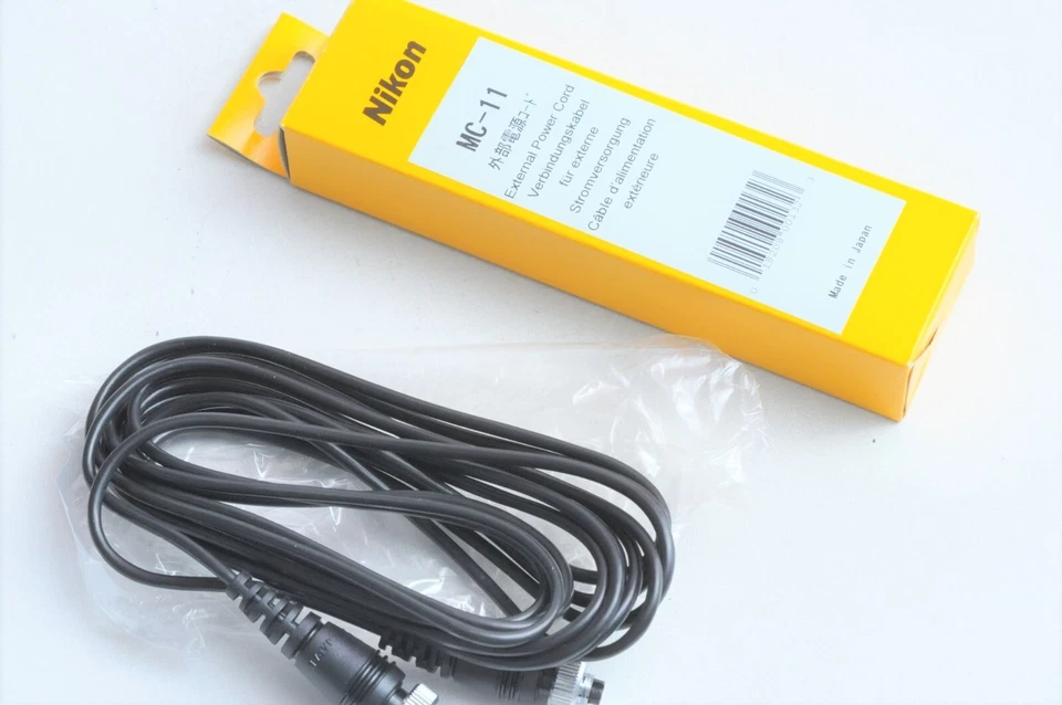 Nikon MC-11 External Power Cord for F3/F4S/MA4/MD4/MB-22 *New* - Image 2 of 3