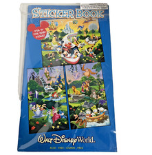 Disney WDW Sticker Book - Scrapbooking Stickers New Sealed Acid Free/Lignin Free