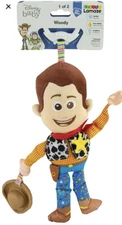 Lamaze CLIP AND GO WOODY ages 0+ Disney Pixar Toy Story Stroller Tactile Teether