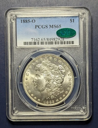 1885-O Morgan Silver Dollar MS65 PCGS (CAC)